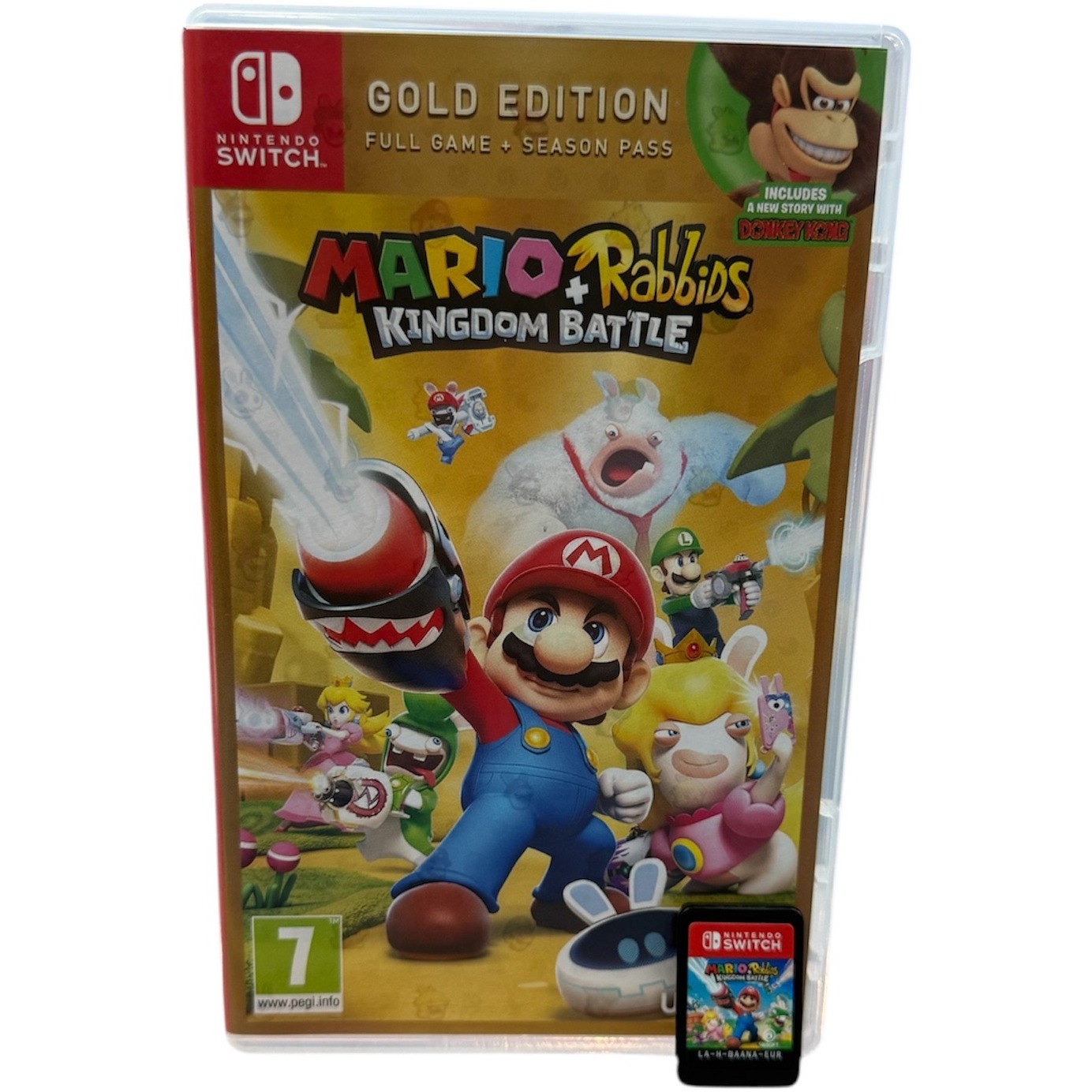 Pre-owned Mario + Rabbids Kingdom Battle (Gold Edition) - Own4Less